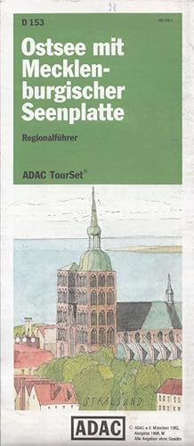 Ostsee mit Mecklenburgischer Seenplatte - Regionalführer - ADAC TourSet D 153