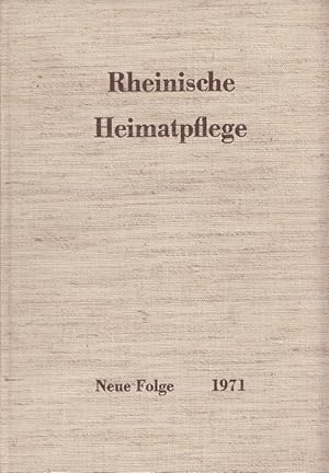 Rheinische Heimatpflege 1971 - 8. Jahrgang Neue Folge komplett Rheinische Heimatpflege : Mitteilu...