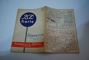 BZ-Karte 26. Hannover, Braunschweig, Hildesheim, Nordharz.