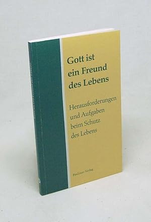 Bild des Verkufers fr Gott ist ein Freund des Lebens : Herausforderungen und Aufgaben beim Schutz des Lebens ; gemeinsame Erklrung des Rates der Evangelischen Kirche in Deutschland und der Deutschen Bischofskonferenz in Verbindung mit den brigen Mitglieds- und Gastkirchen der Arbeitsgemeinschaft Christlicher Kirchen in der Bundesrepublik Deutschland und Berlin (West): Griechisch-Orthodoxe Metropolie von Deutschland . / [hrsg. vom Kirchenamt d. Evang. Kirche in Deutschland u. vom Sekretariat d. Dt. Bischofskonferenz] zum Verkauf von Versandantiquariat Buchegger