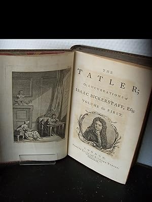 The Tatler; or Lucubrations of Isaac Bickerstaff. (Ed. by R. Steele). Vol. 1-2 a. 4 (of 4).