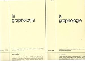 Image du vendeur pour La graphologie (4 numros de 1990 complet pour cette anne 197  200) mis en vente par LES TEMPS MODERNES