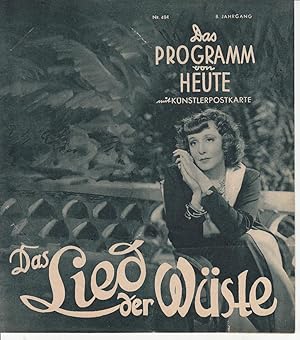 Das Programm von heute Nr 494: Das Lied der Wüste