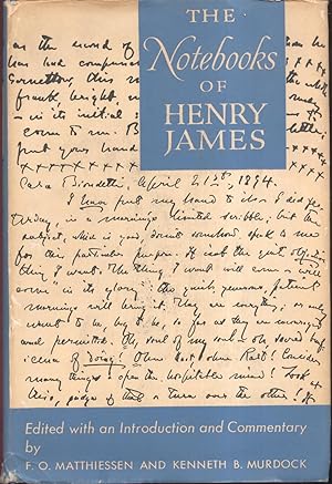 Seller image for The Notebooks of Henry James for sale by Frank Hofmann