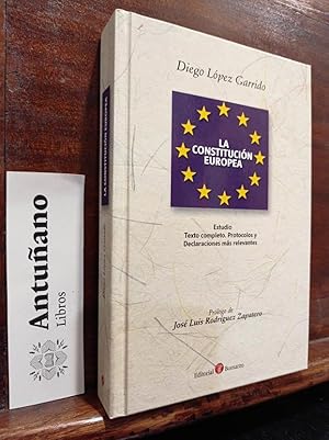 Immagine del venditore per La constitucin europea venduto da Libros Antuano