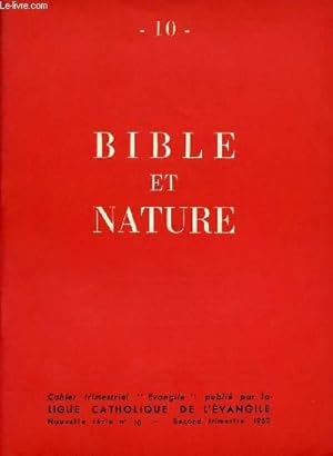 Bild des Verkufers fr CAHIER TRIMESTRIEL "EVANGILE" - NOUVELLE SERIE N10 - BIBLE ET NATURE - Montagnes et Collines - Bnissez le Seigneur. zum Verkauf von Le-Livre