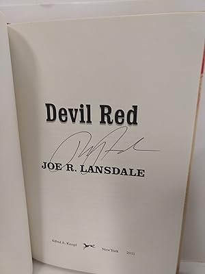 Immagine del venditore per Devil Red (Hap Collins and Leonard Pine Novels) (SIGNED) venduto da Fleur Fine Books