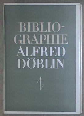 Bild des Verkufers fr Bibliographie Alfred Dblin. zum Verkauf von Antiquariat Johann Forster