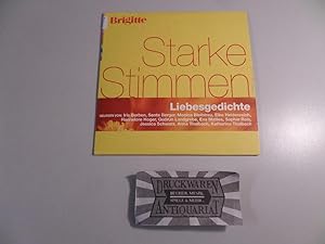Starke Stimmen - Liebesgedichte (Brigitte-Edition) [Audio-CD].