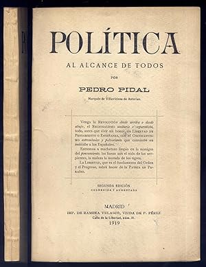 Imagen del vendedor de Poltica al alcance de todos. a la venta por Hesperia Libros