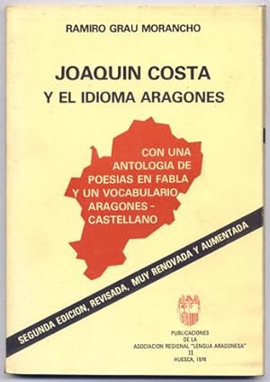 Imagen del vendedor de Joaqun Costa y el idioma aragons. a la venta por Hesperia Libros