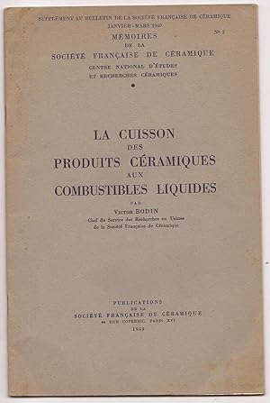 la cuisson des produits céramiques aux combustibles liquides