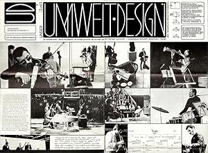 Bild des Verkufers fr UD Unser Umwelt-Design. Journal der optischen Kultur. Monatsposter Nr. 12/5/71: Auenseiter der Wiener Festwochen 71. zum Verkauf von Antiquariat A. Suelzen