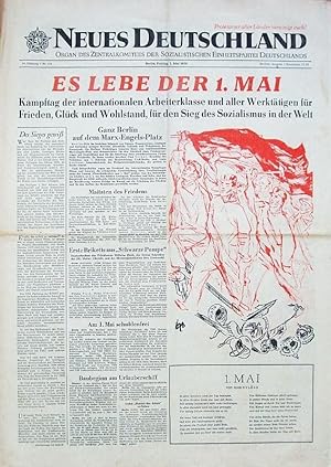Neues Deutschland. Organ des Zentralkomitees der Sozialistischen Einheitspartei Deutschlands. 14....