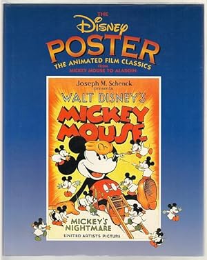 Bild des Verkufers fr The Disney Poster. The animated film classics from Mickey Mouse to Aladdin. zum Verkauf von Antiquariat A. Suelzen