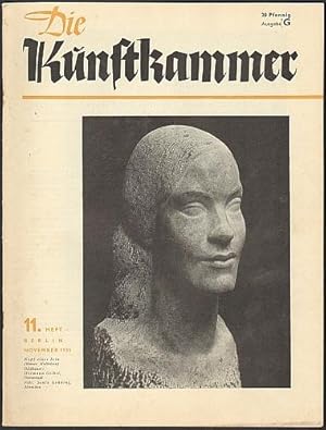 Die Kunstkammer. Ausgabe G. 11. Heft (November).