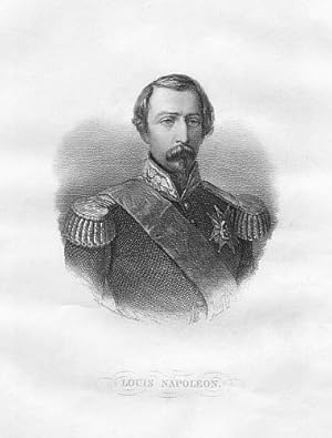 Louis Napoleon = Napoleon III. (1808-1873). Portrait in Uniform.