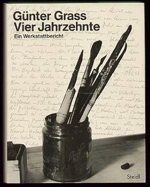 Bild des Verkufers fr Gnter Grass: Vier Jahrzehnte. Ein Werkstattbericht. zum Verkauf von Antiquariat A. Suelzen