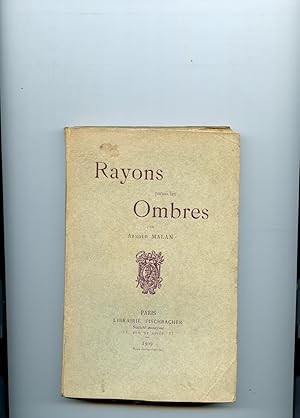 Seller image for RAYON PARMI LES OMBRES. for sale by Librairie CLERC