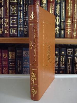 Law & It's Administration - LEATHER BOUND EDITION