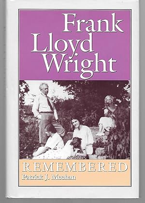 Image du vendeur pour Frank Lloyd Wright Remembered mis en vente par Thomas Savage, Bookseller