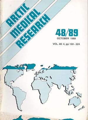 Image du vendeur pour ARCTIC MEDICAL RESEARCH. Vol. 48, No. 4, October 1989. mis en vente par Blue Mountain Books & Manuscripts, Ltd.