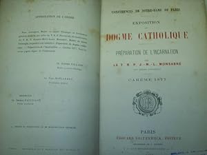 Seller image for EXPOSITION DU DOGME CATHOLIQUE.1877-1888- for sale by Librera Hijazo