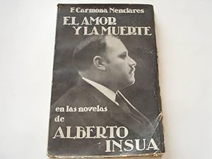 Bild des Verkufers fr EL AMOR Y LA MUERTE EN NOVELAS DE ALBERTO INSUA- ENSAYO DE INTERPRETACION-CRITICA- zum Verkauf von Librera Hijazo