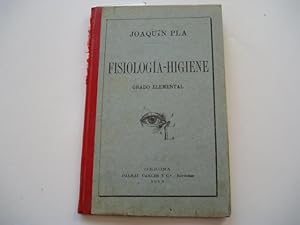 Seller image for FISIOLOGIA-HIGIENE-grado elemental- ELEMENTOS DE CIENCIAS FISICO-NATURALES- for sale by Librera Hijazo