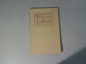 Bild des Verkufers fr Rapsodia del caminante : antologia 1962-1996. zum Verkauf von Antiquariat Bookfarm