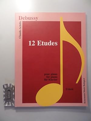 Seller image for Claude Debussy : 12 Etudes fr Klavier - Urtext. for sale by Druckwaren Antiquariat