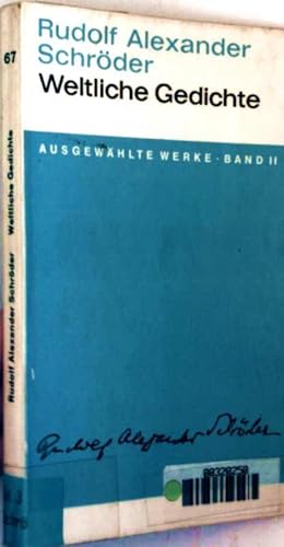 Westliche Gedichte - Ausgewählte Werke, Bd. II
