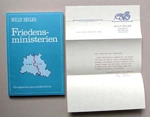 Friedensministerien - Ein Appell aus dem geteilten Berlin + 1 Brief