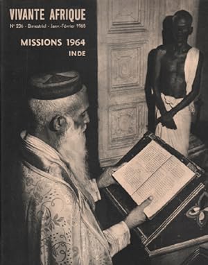 Vivante afrique n° 236 / missions 1964 inde