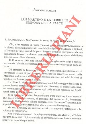 Bild des Verkufers fr San Martino e la terribile signora della falce. zum Verkauf von Libreria Piani