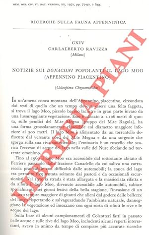 Ricerche sulla fauna appenninica. Notizie sui Donaciini popolanti il lago Moo (Appennino Piacenti...