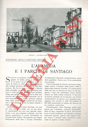 L'Alameda e i parchi di Santiago.