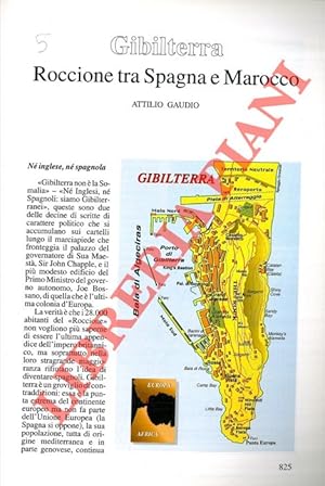 Bild des Verkufers fr Gibilterra. Roccione tra Spagna e Marocco. zum Verkauf von Libreria Piani