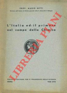 L'Italia ed il primato nel campo della chimica.