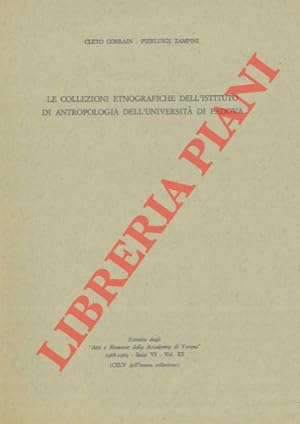 Le collezioni etnografiche dell'Istituto di Antropologia dell'Università di Padova.