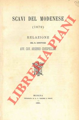 Scavi del modenese (1879). Relazione.
