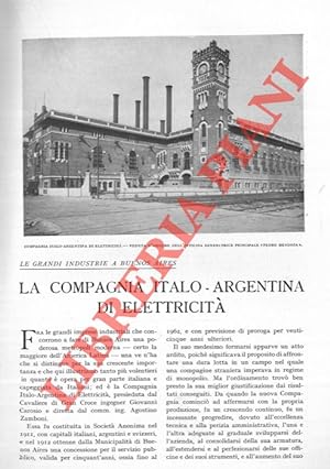 La Compagnia Italo-Argentina di Elettricità.