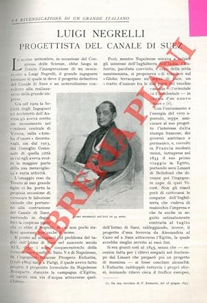 Luigi Negrelli progettista del Canale di Suez.