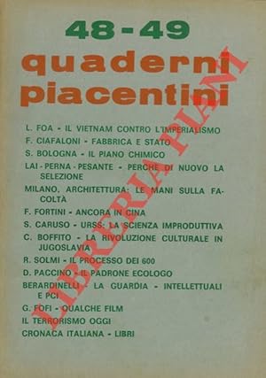 Quaderni piacentini.