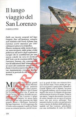 Il lungo viaggio del San Lorenzo.
