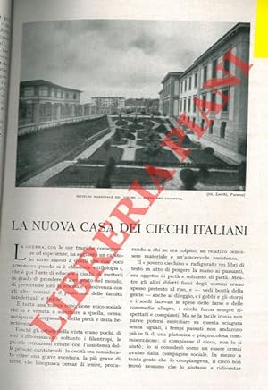 Imagen del vendedor de La nuova casa dei ciechi italiani. a la venta por Libreria Piani