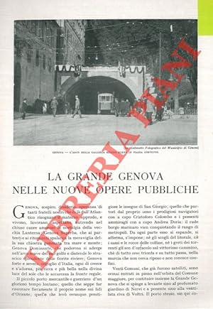 La grande Genova nelle nuove opere pubbliche.