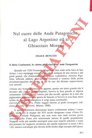 Immagine del venditore per Nel cuore delle Ande Patagoniche: al Lago Argentino ed al Ghiacciaio Moreno. venduto da Libreria Piani