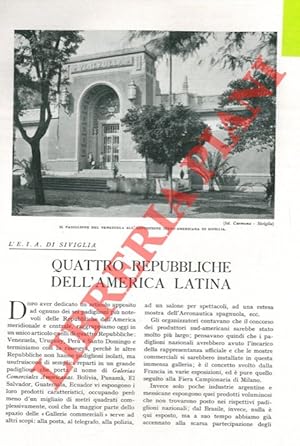 Quattro repubbliche dell'America Latina. L'E.I.A. Di Siviglia.