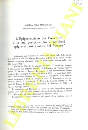 L'Epigravettiano dei Fiorentini e la sua posizione tra i complessi epigravettiani evoluti del Ven...